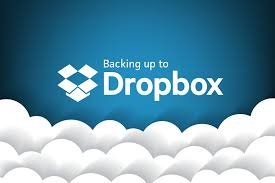 how to use dropbox to backup files