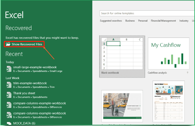 Top 3 Ways To Find And Recover Unsaved Excel Files Images And Photos 