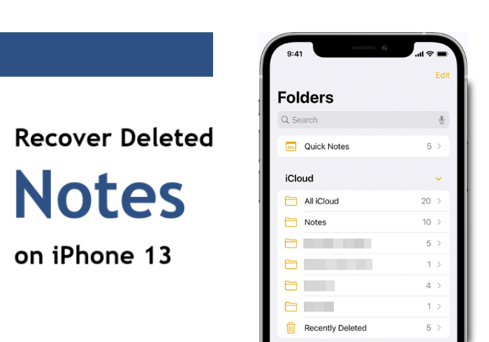 How To Recover Deleted Notes On IPhone 13 14 With Ease 