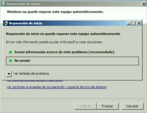 Solución rápida a Reparación de inicio no funciona en Windows 7,10,11