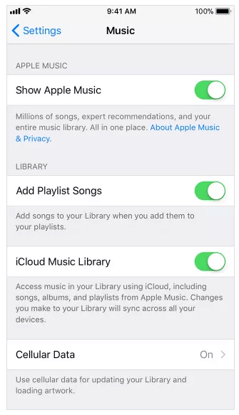 Iphone Icloud Music Library