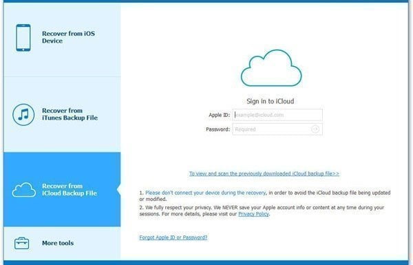 iCloud Android Transfer