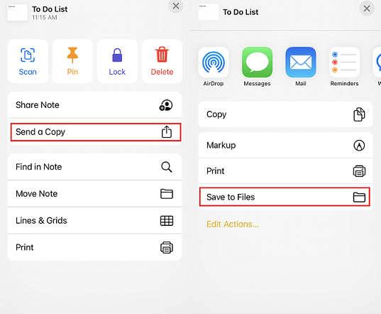 2024 Tip] How to AirDrop Notes from iPhone to iPhone