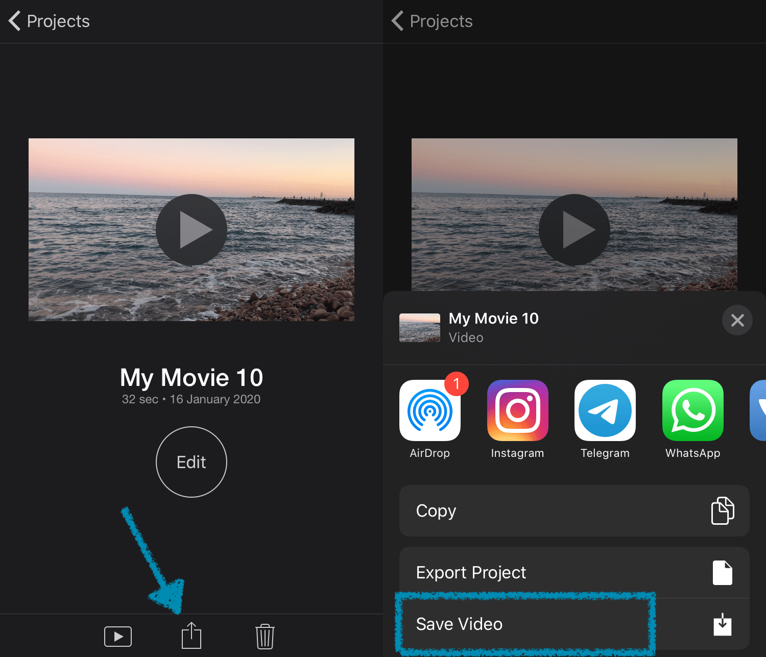 How to Save  Videos to Your Camera Roll