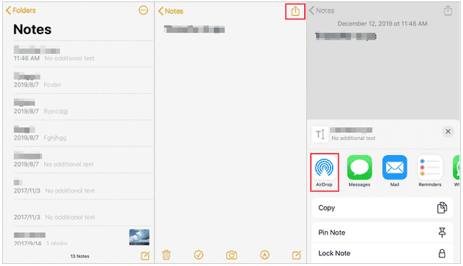 Transfer Notes From Iphone To Iphone Airdrop