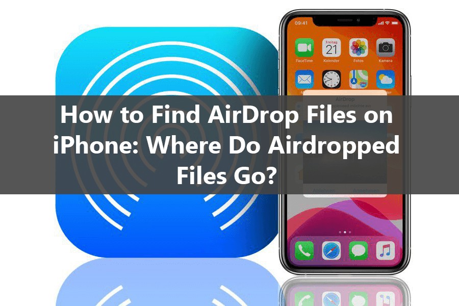 how to send files with airdrop