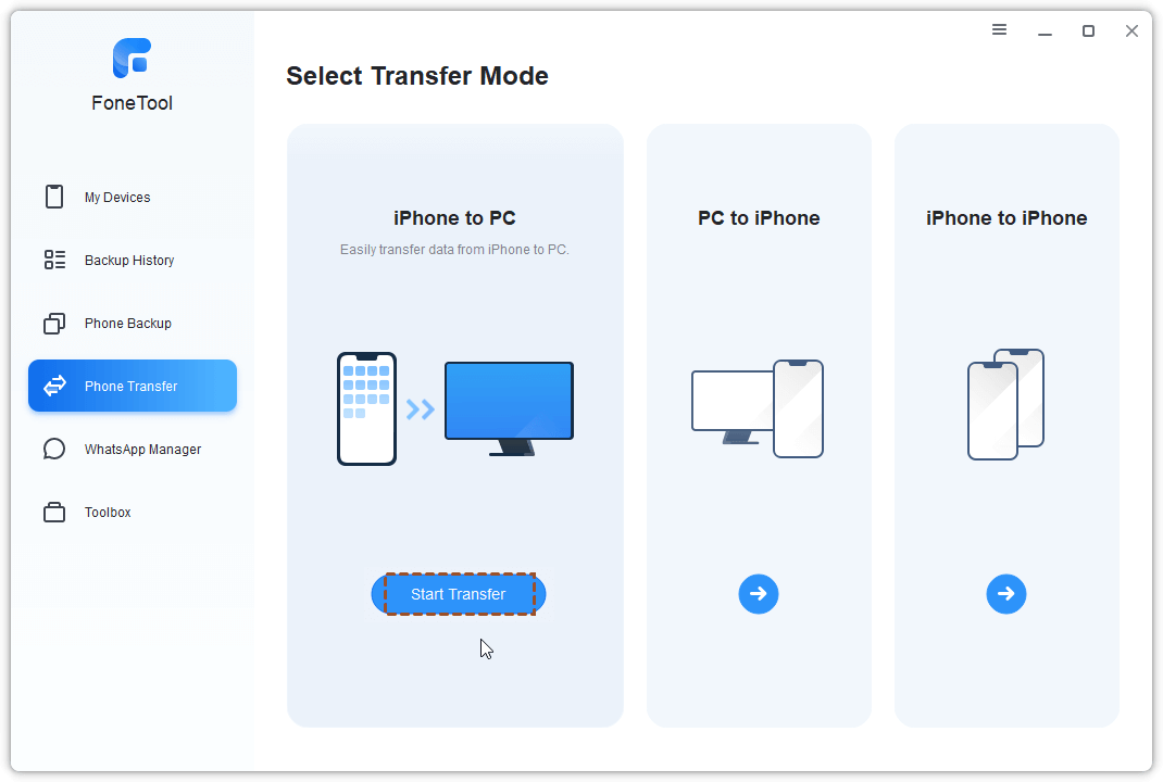 How to transfer photo from iphone to pc
