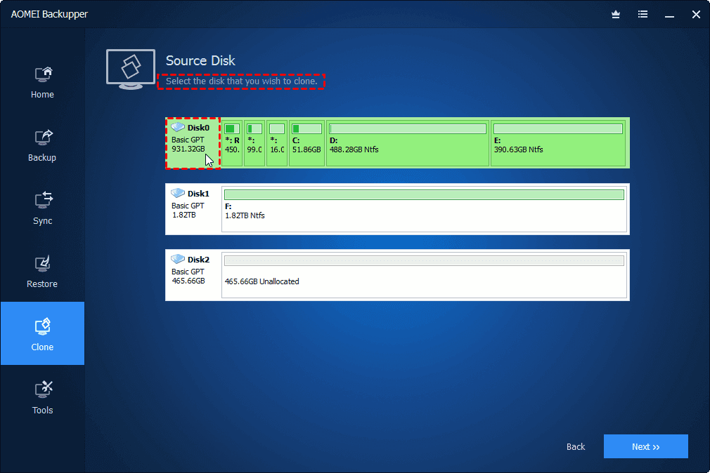 failed to read data from the disk acronis true image