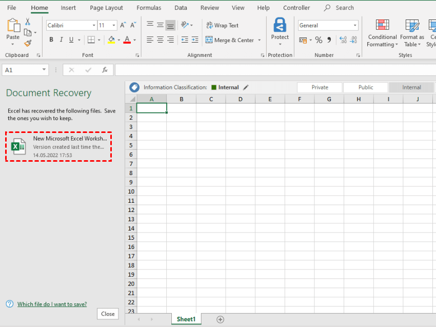 Tutorial Recover Excel File Not Saved In Windows 10