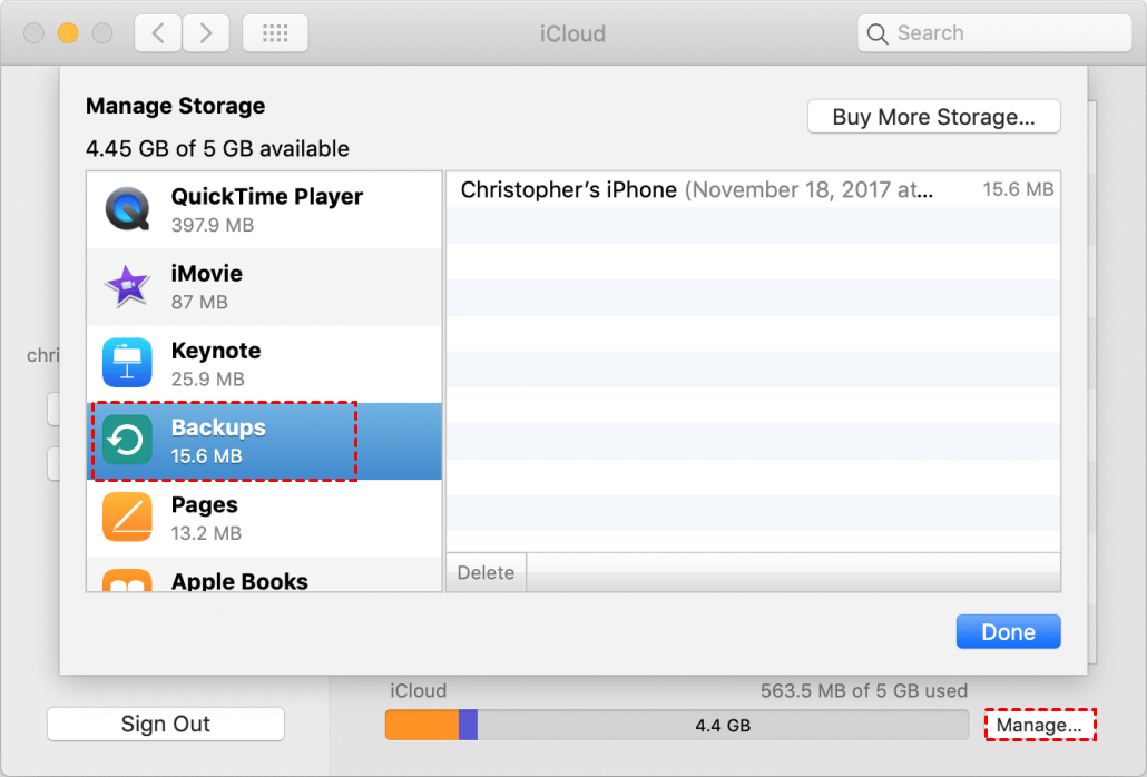 icloud backup download for mac