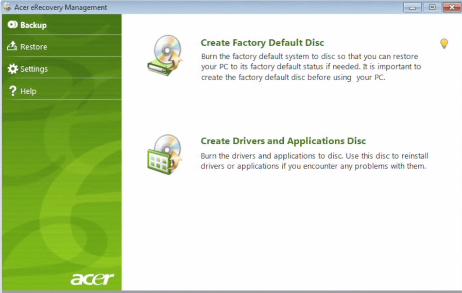 Acer ERecovery Management Not Working – Solved Now!