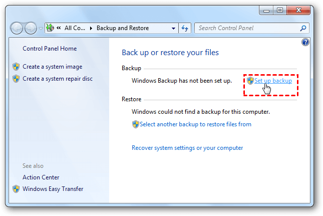 How To Use Windows 7 Backup And Restore For Data Protection