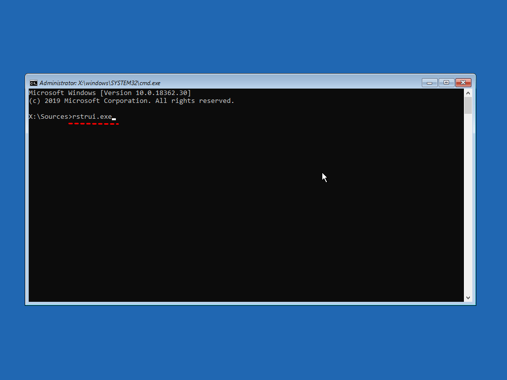 How to FIX black screen cmd/system32 on start up Windows 10 