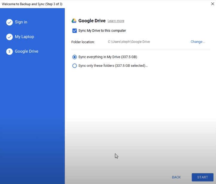 how to google drive my drive