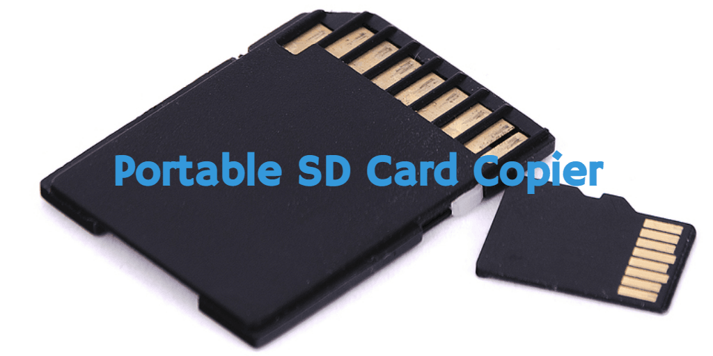 Best Portable SD Card Copier for Windows 11/10/8/7