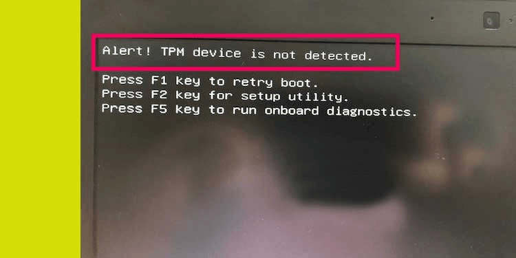 How To Fix TPM Not Detected In Windows 11 10