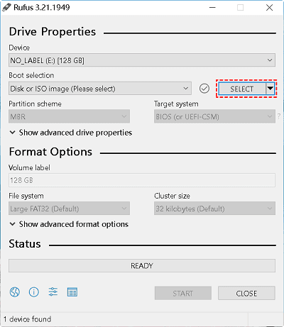 Create Bootable USB in Windows 7 via Rufus an Easier Tool