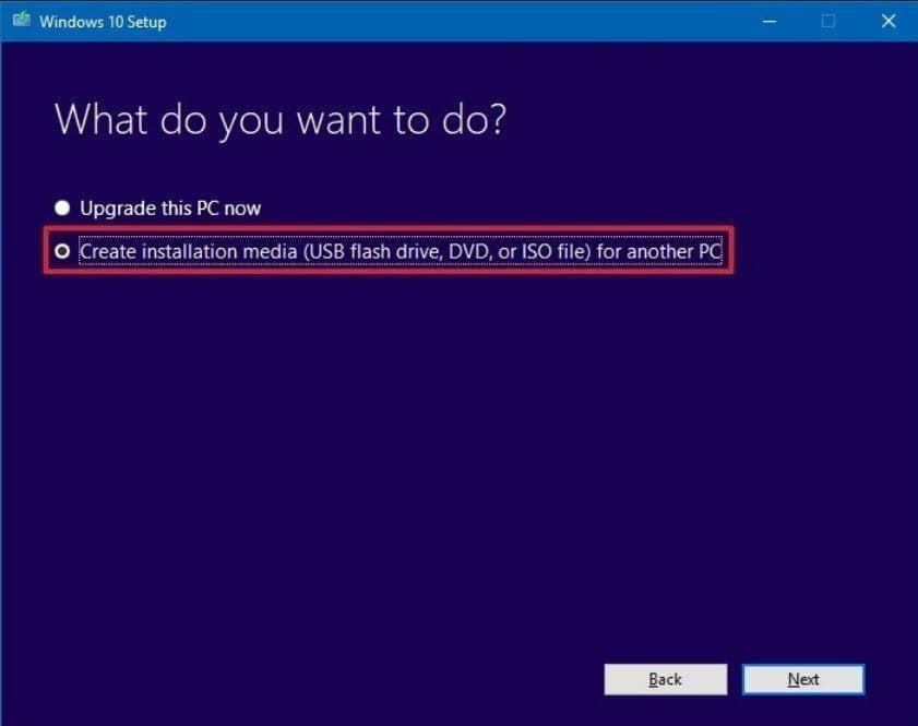 windows iso to usb isnt showing boot on fresh install